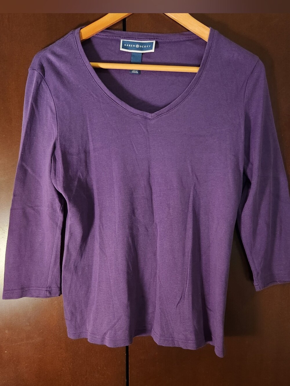Karen Scott Top Women Size Mediun